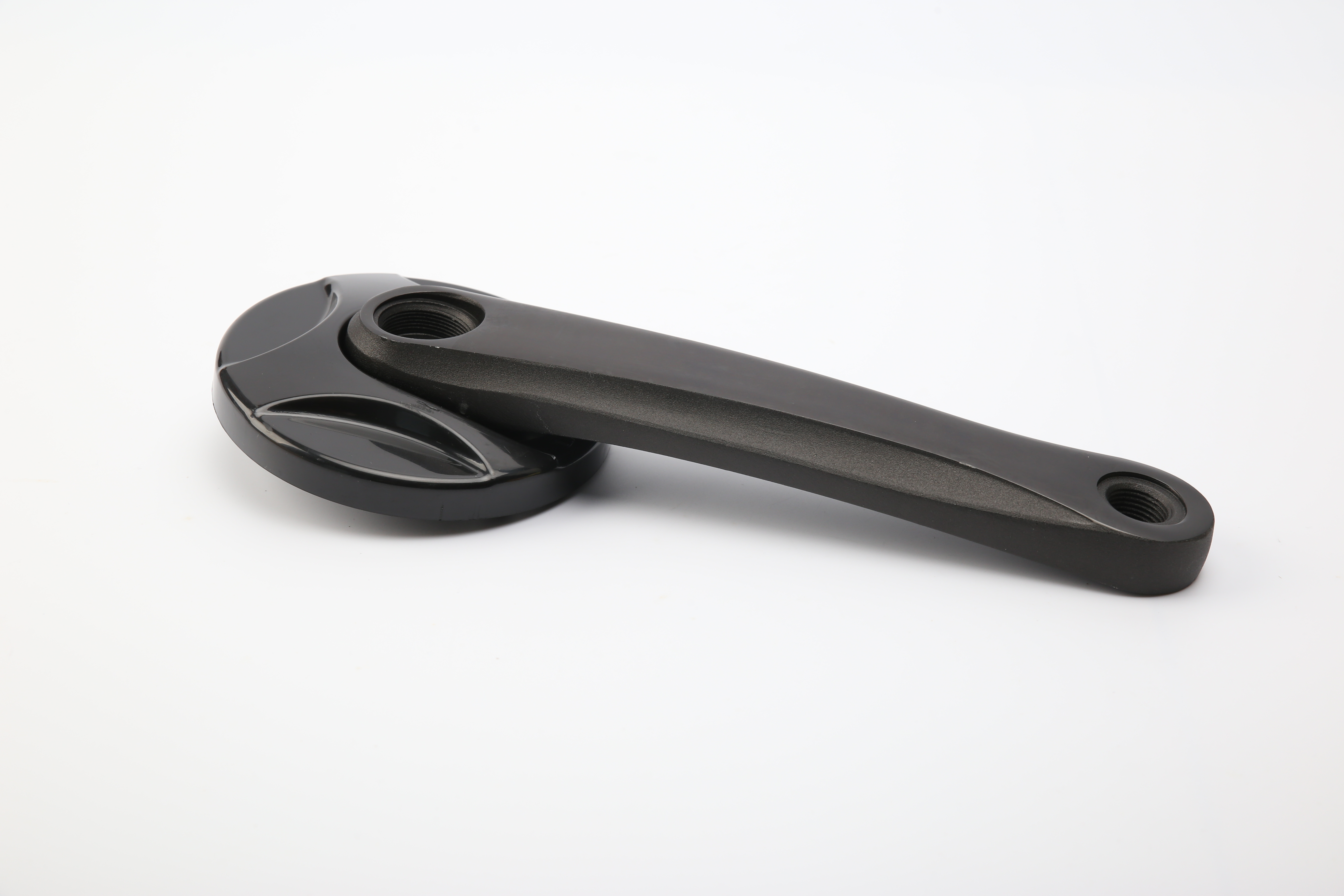 Kurbel rechts 170mm schwarz o. Schrauben, mit hamburger cover(diameter: 96mm)