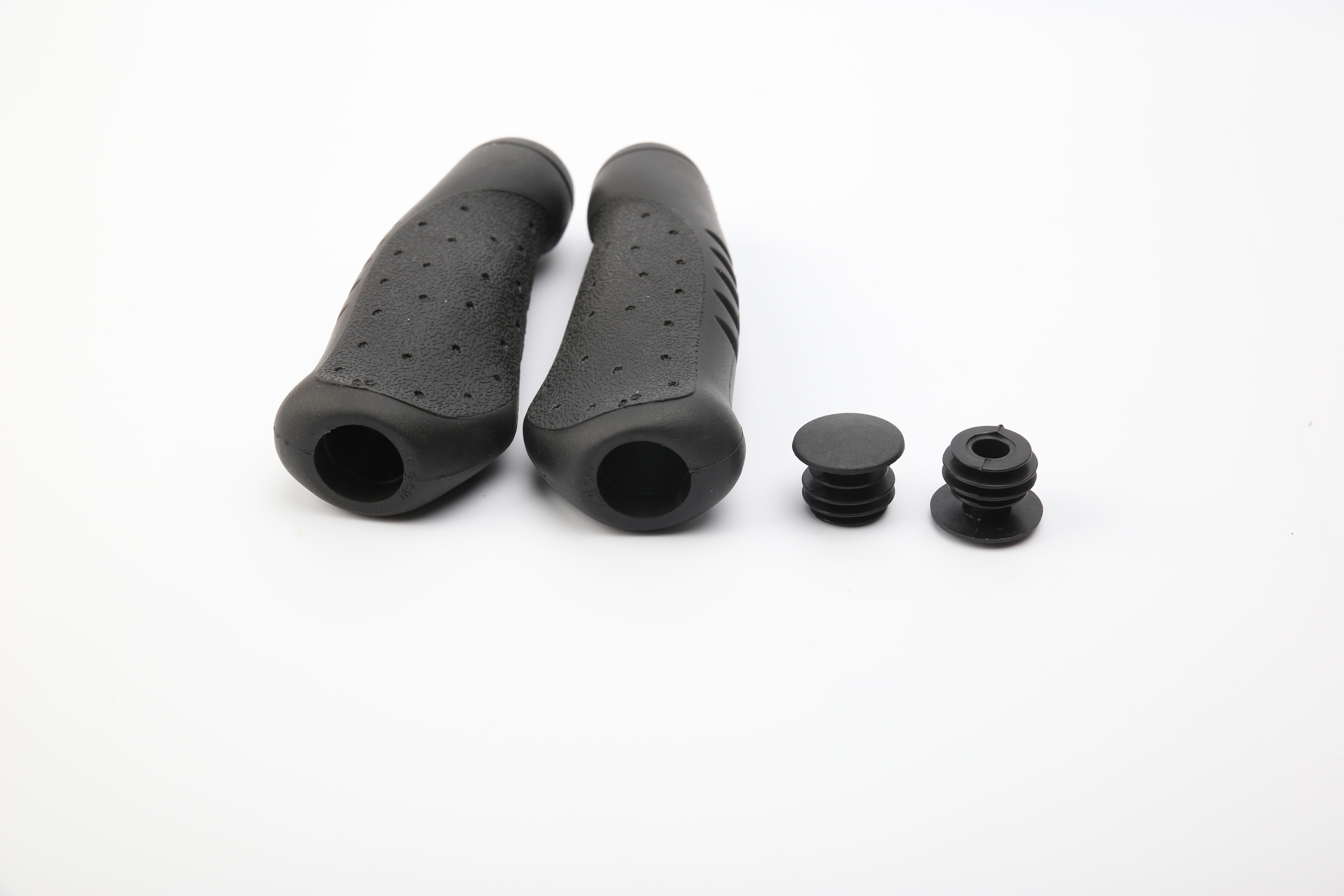Lenkergriff Velo, 135/135mm VLG519AD2, schwarz RUBBER, PAHS