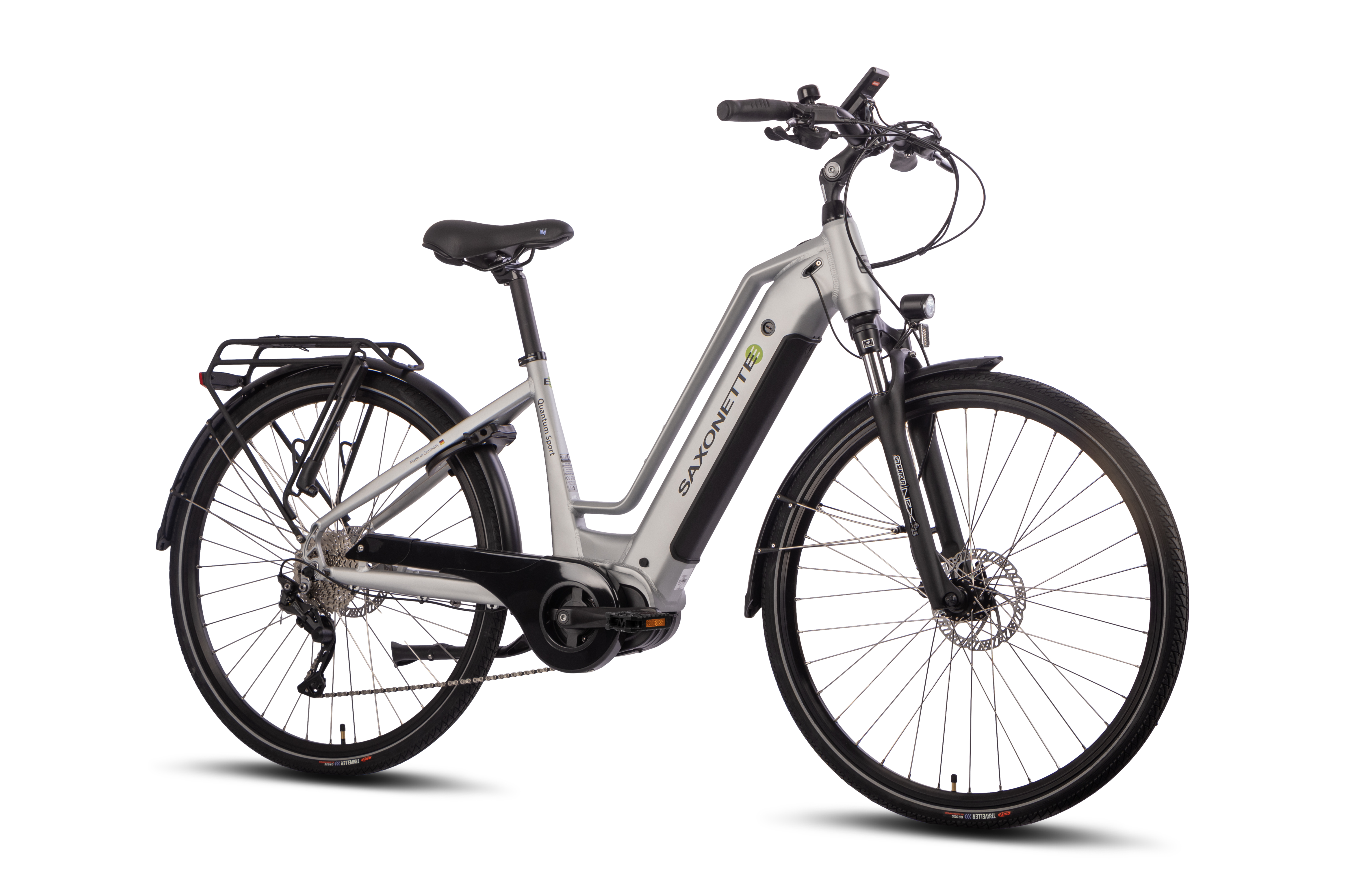 Quantum Sport Lady 10 Gang Bafang Mittelmotor Scheibenbremsen