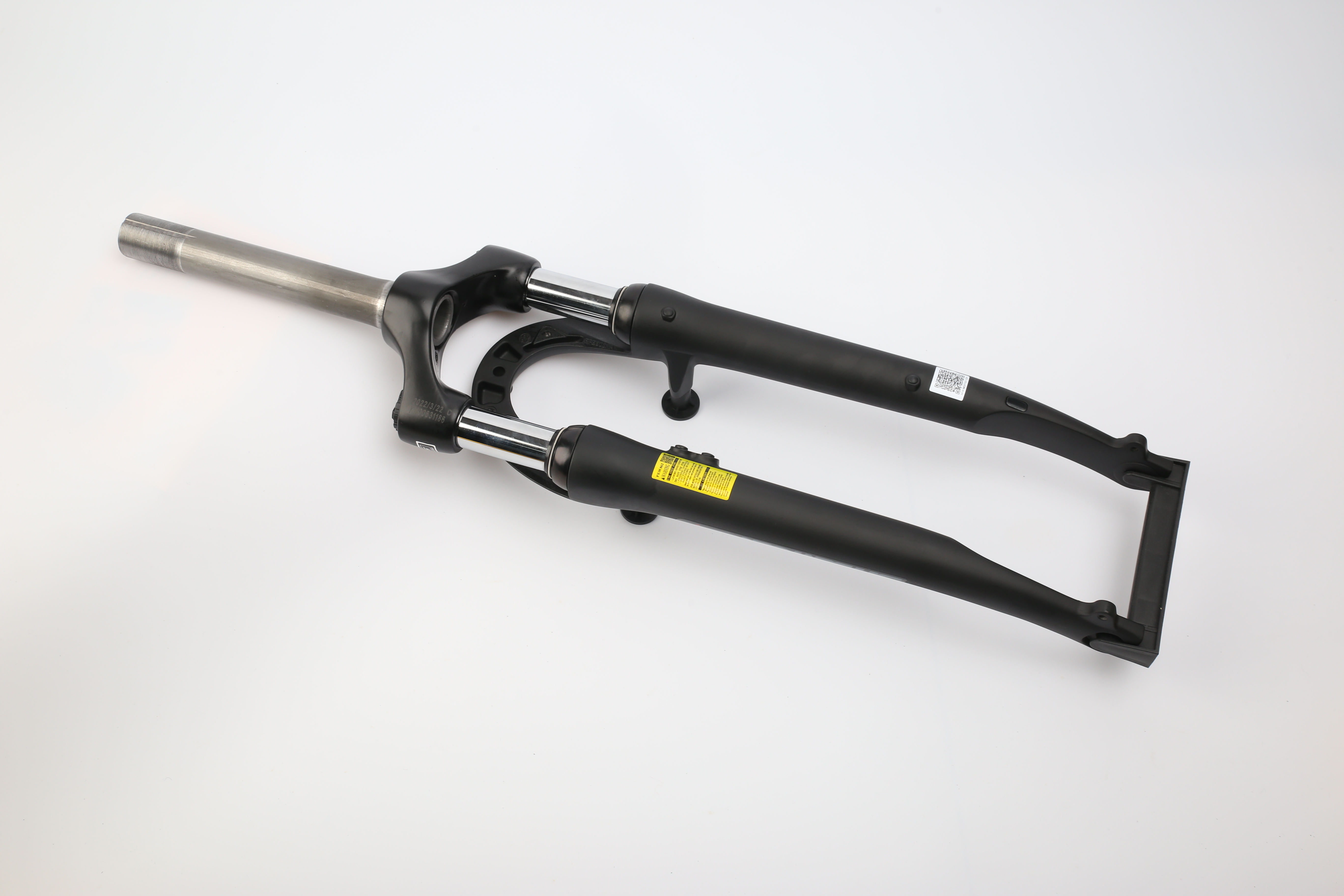 Gabel-FG SR 28" CR-7V, TR:40mm YS727 Alu/Stahl, V-brake, Thread 182 mm schwarz matt