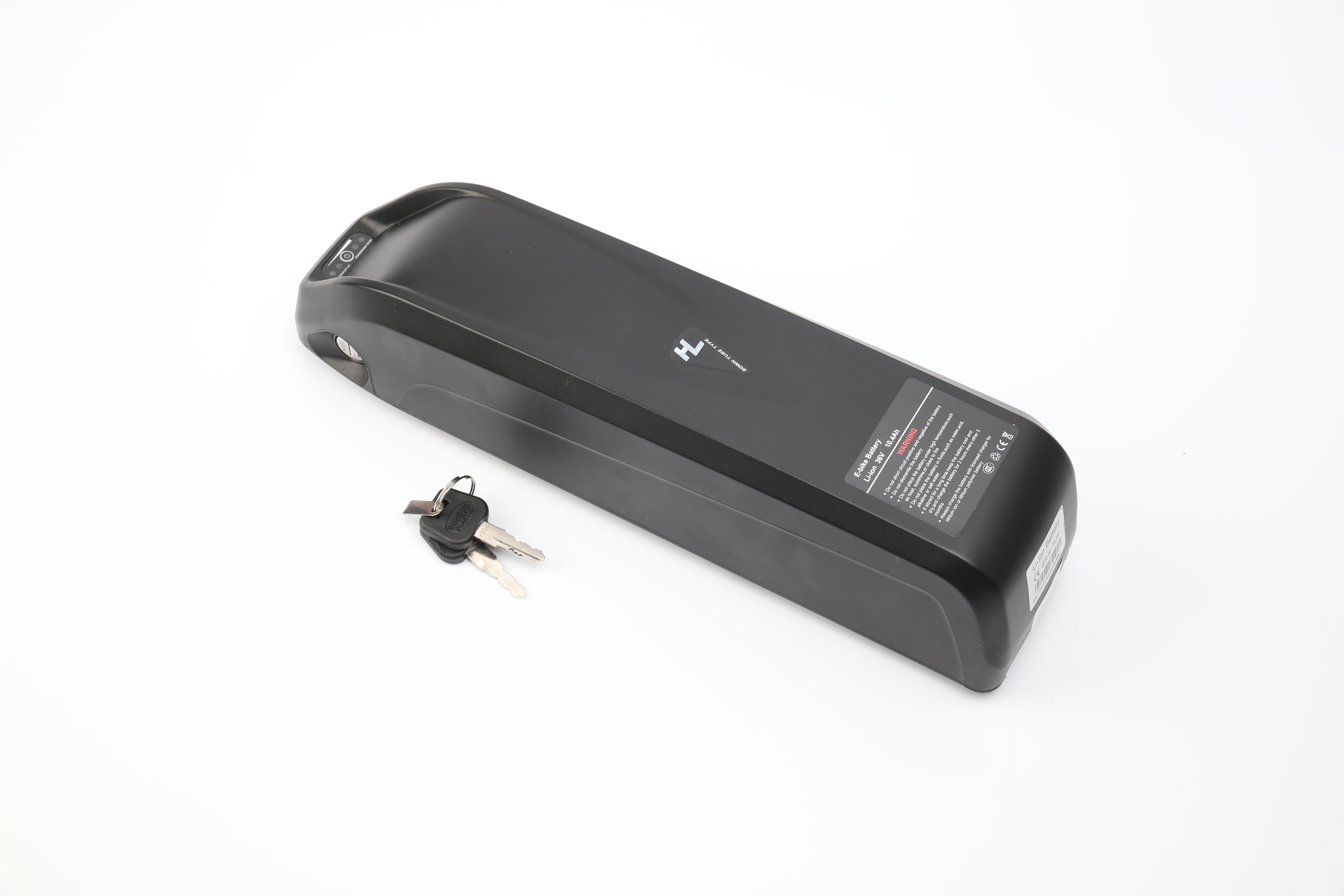 Battery Shanshan 36V/10,4Ah schwarz Unterrohrakku